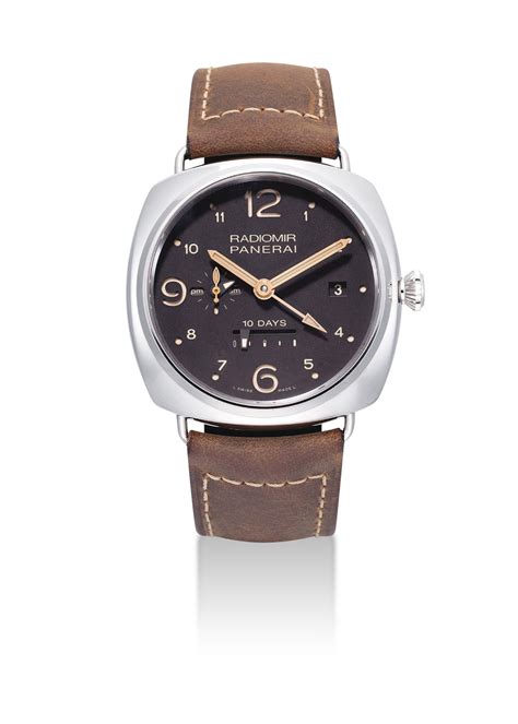 panerai op 6645|PANERAI. A RARE AND LARGE STAINLESS STEEL LIMITED .